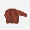 Classic Baby Cardigan - Cinnamon