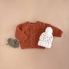 Classic Baby Cardigan - Cinnamon