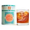 Santa Surfing Engraved Old Fashioned Glass