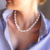 Whispering Dunes Shell Pearl Necklace - 16 inch