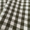 Tea Towel - Mini Gingham Check in Olive Green
