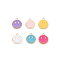 Gold Large Smiley Face Charms | Assorted