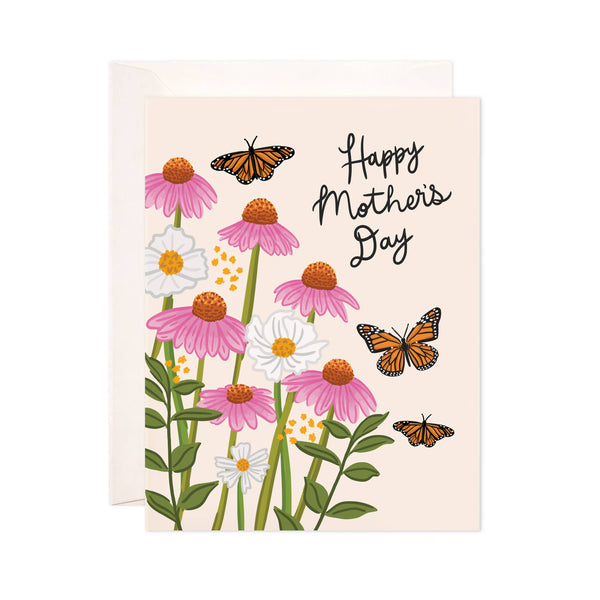 Coneflower Mother's Day Greeting Card
