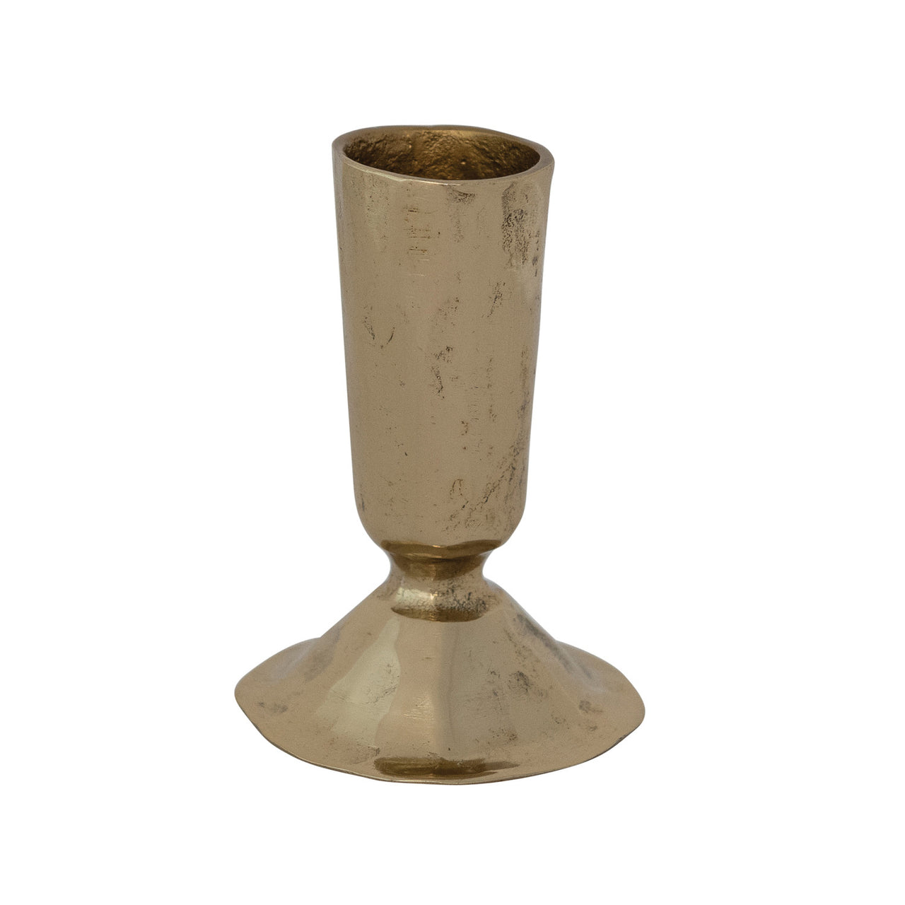 Hand-Forged Iron Taper Holder 3"