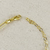 18K Gold Filled Paperclip & Box Chain Bracelet - 6 inches