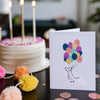Balloon Dog Birthday Card