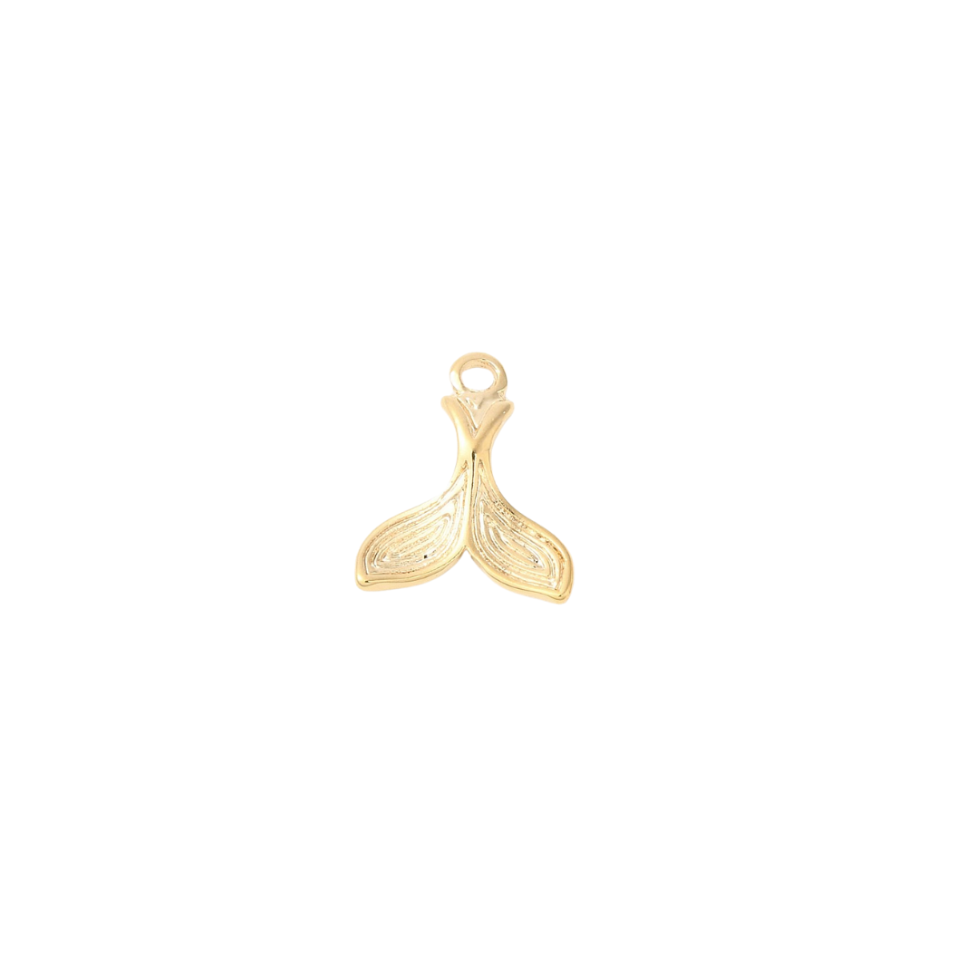 Gold Mermaid Tail Charm