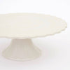 Small Cream Reusable Bamboo Cake Stand