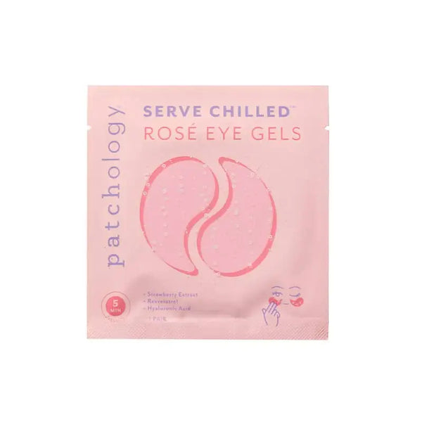 Serve Chilled Rosé Hydrating Eye Mask Gels