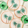 Palm Trees Coasters - Set of Four