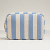 Terry Fabric Striped Multi-Purpose Pouch