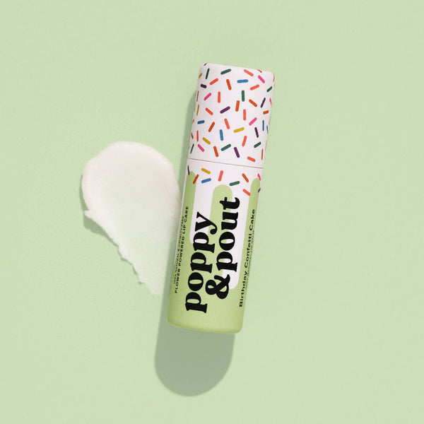 Lip Balm - Birthday Confetti Cake, Green