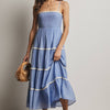 Smocked Tiered Maxi Dress