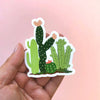 Cacti Field Vinyl Sticker