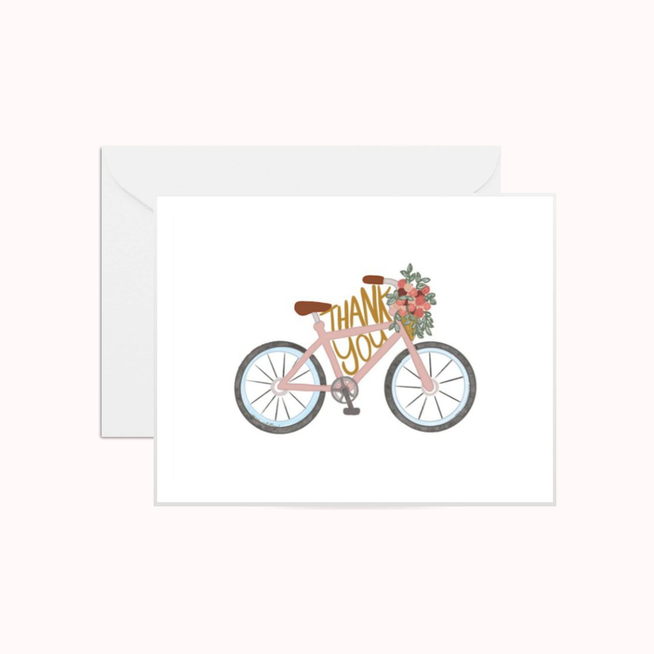 Thank You Bike Card