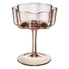 Flower Wave Coupe Cocktail Glass