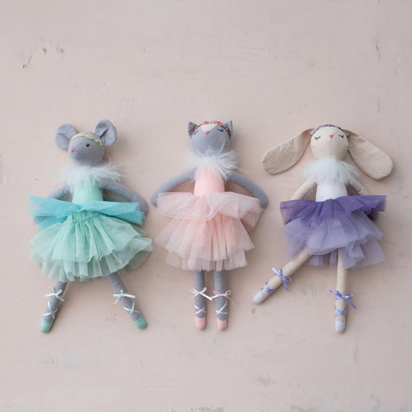 Fabric Animal in Tutu