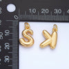 Chubby Balloon Letter Charm