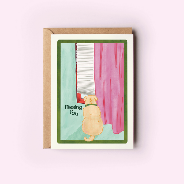 Missing You Greeting Card