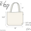 Beach Canvas Tote Bag