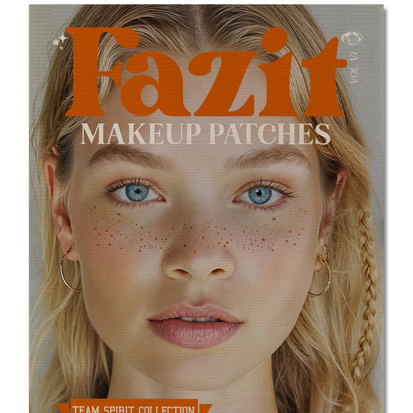 Orange Spirit Speckles Makeup Patches