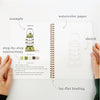 Camping Watercolor Workbook