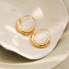Mackenzie U-Shape Hoop Earrings