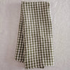 Tea Towel - Mini Gingham Check in Olive Green