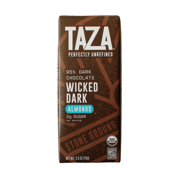 95% Wicked Dark Bar with Almonds