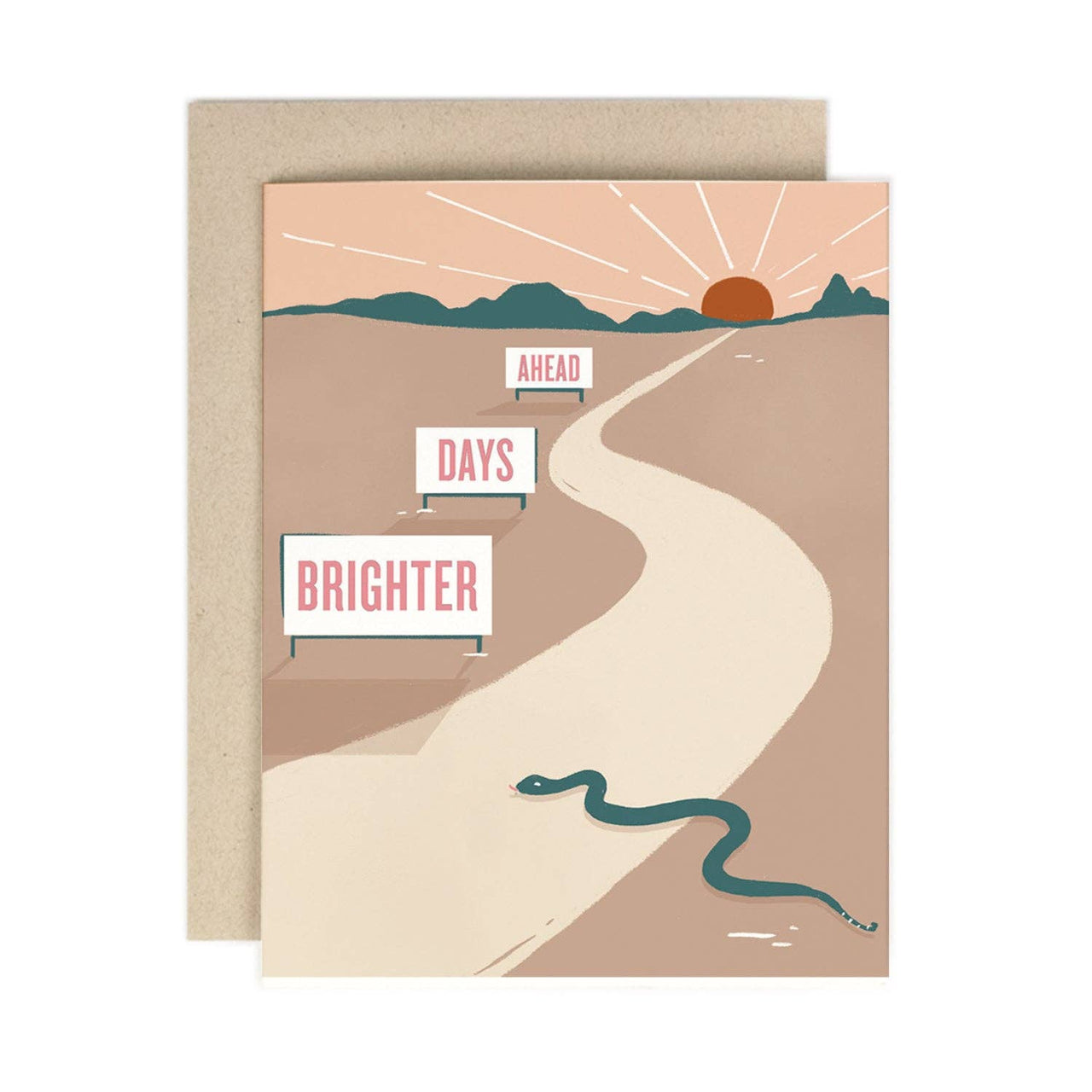 Brighter Days Ahead Greeting Card