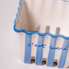 Kinsey Scallop Mini Berry Basket - Blue