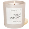 Warm and Cozy 15 oz Soy Candle
