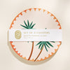 Palm Trees Coasters - Set of Four