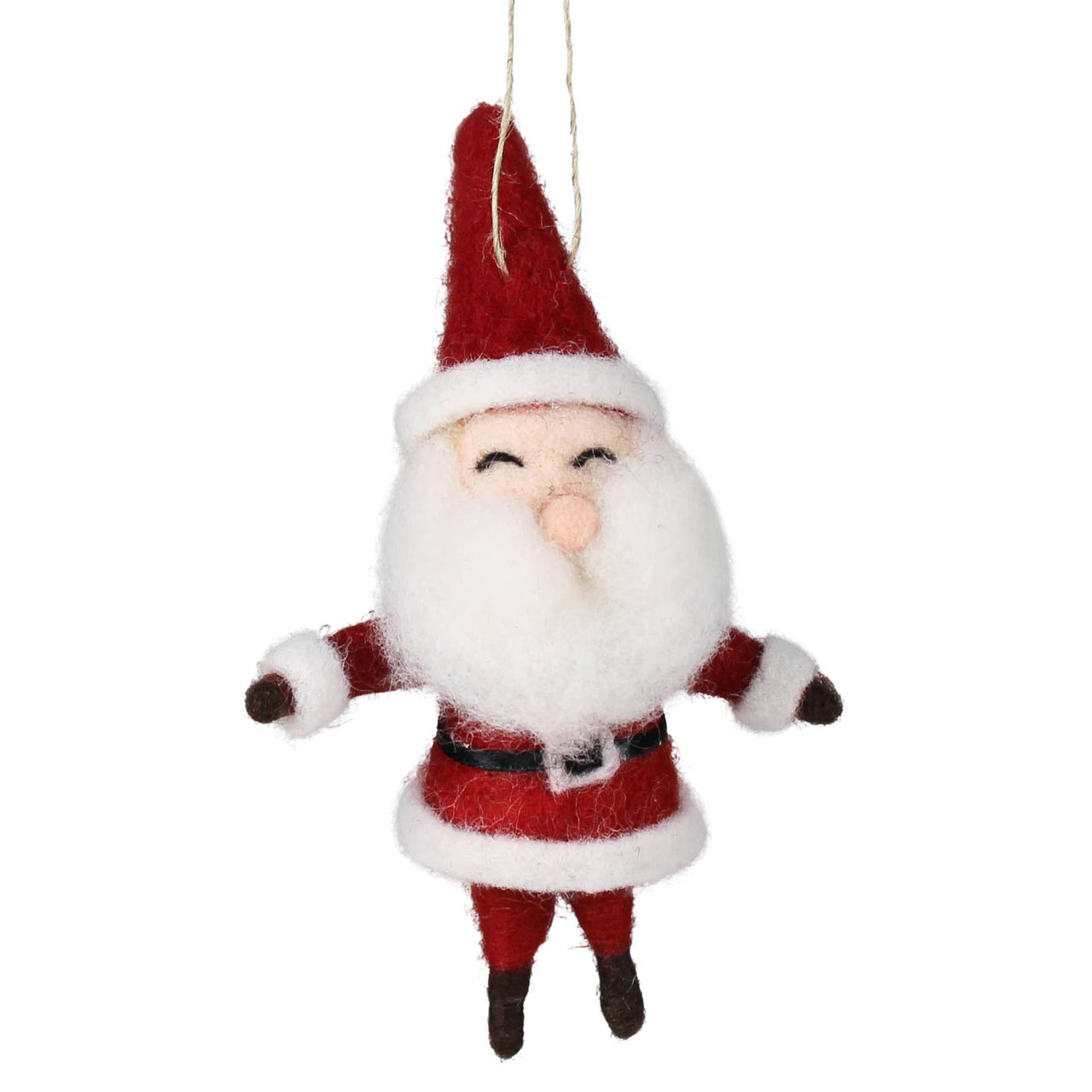 Santa Claus Felt Ornament