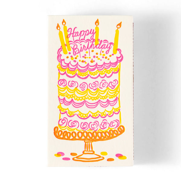 Birthday Cake Safety Matches