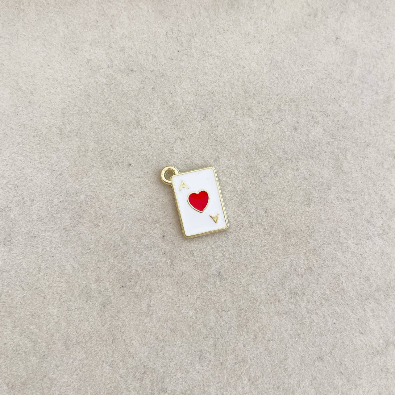 Ace of Hearts Charm