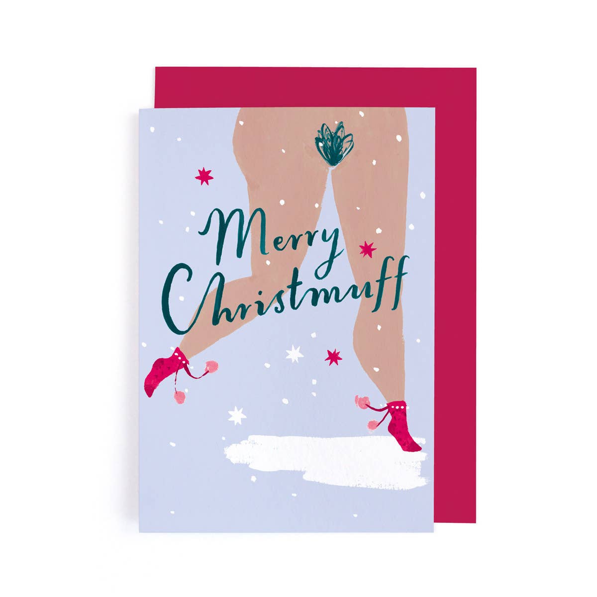 Merry Christmuff Card