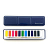 Watercolor Set- 12 Artist Grade Colors + Wood Paintbrush
