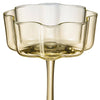 Flower Wave Coupe Cocktail Glass - Bright Colors