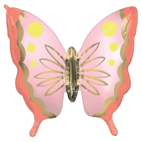 Soulful Blossoms Butterfly Balloon