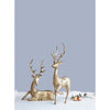 Resin Deer, Gold Finish - 2 Styles