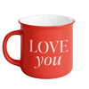 Love You Campfire Mug