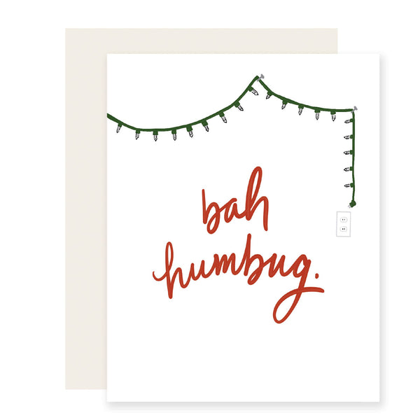 Bah Humbug Card