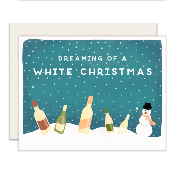 White Christmas Card