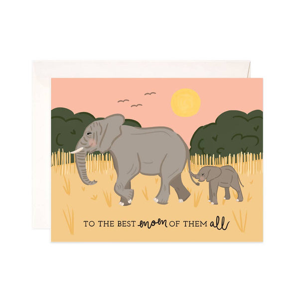 Best Mom Greeting Card