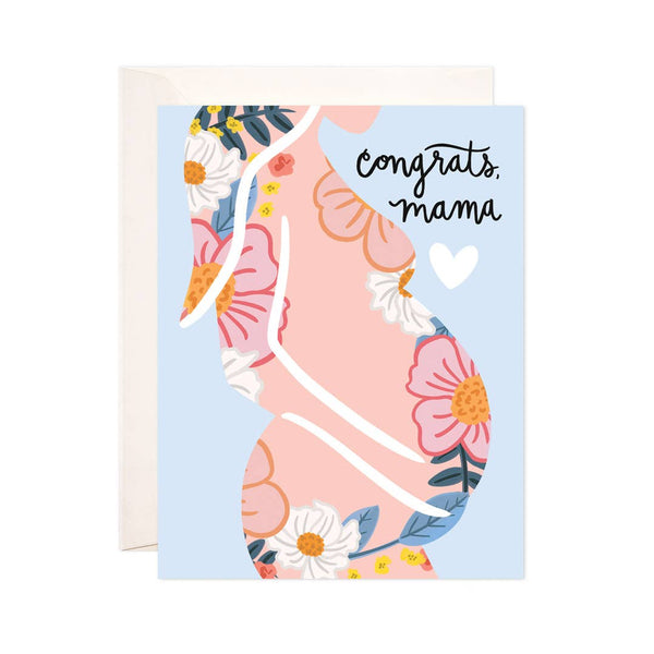Congrats Mama Greeting Card
