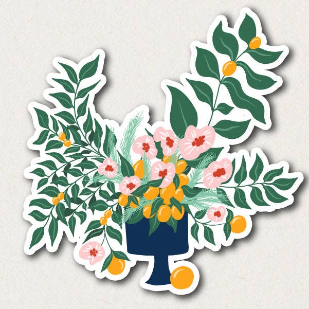 Oranges Bouquet Sticker