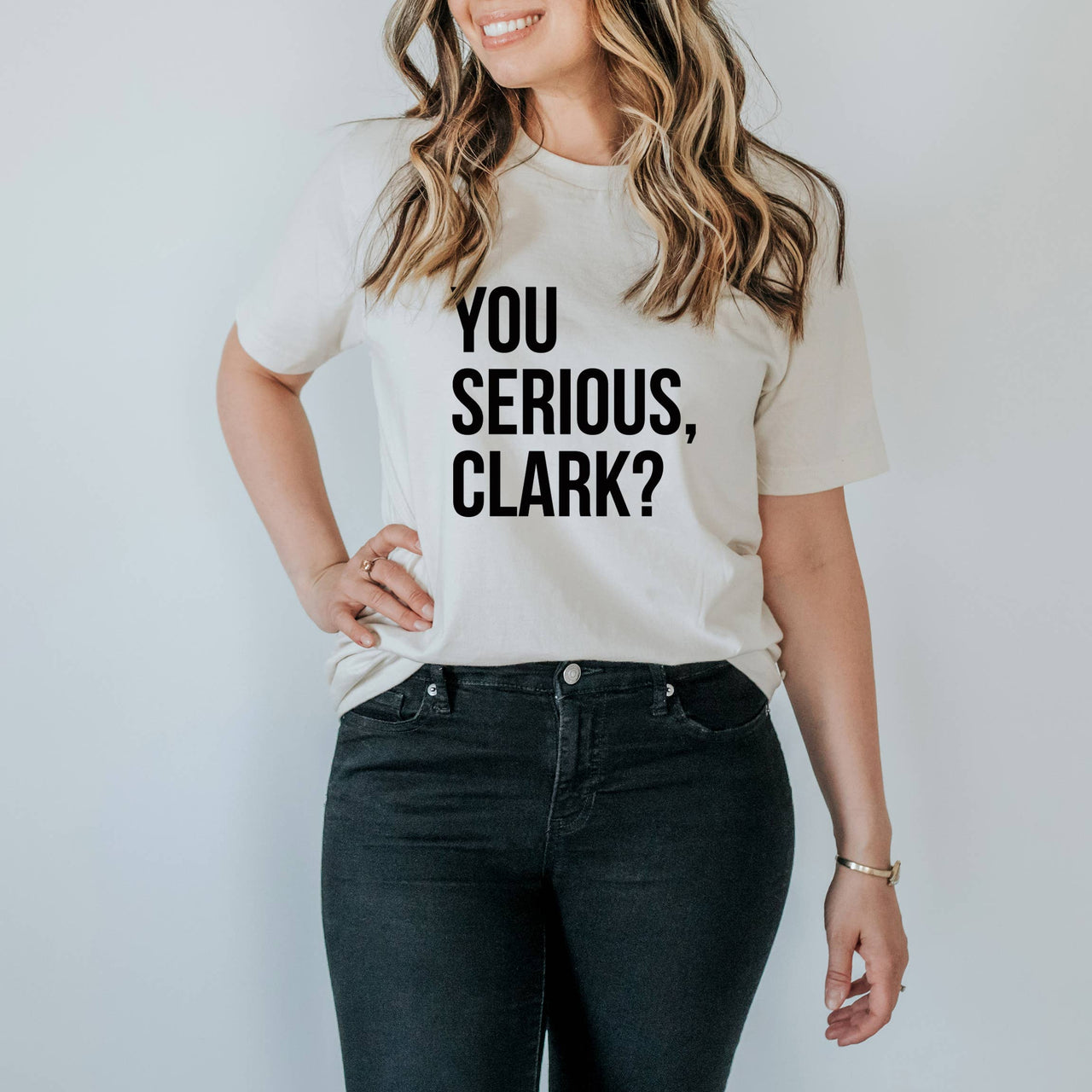 You Serious, Clark? Organic Adult Christmas Tee