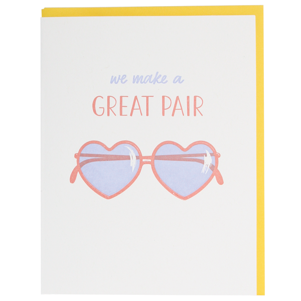 Heart Sunglasses Love Card