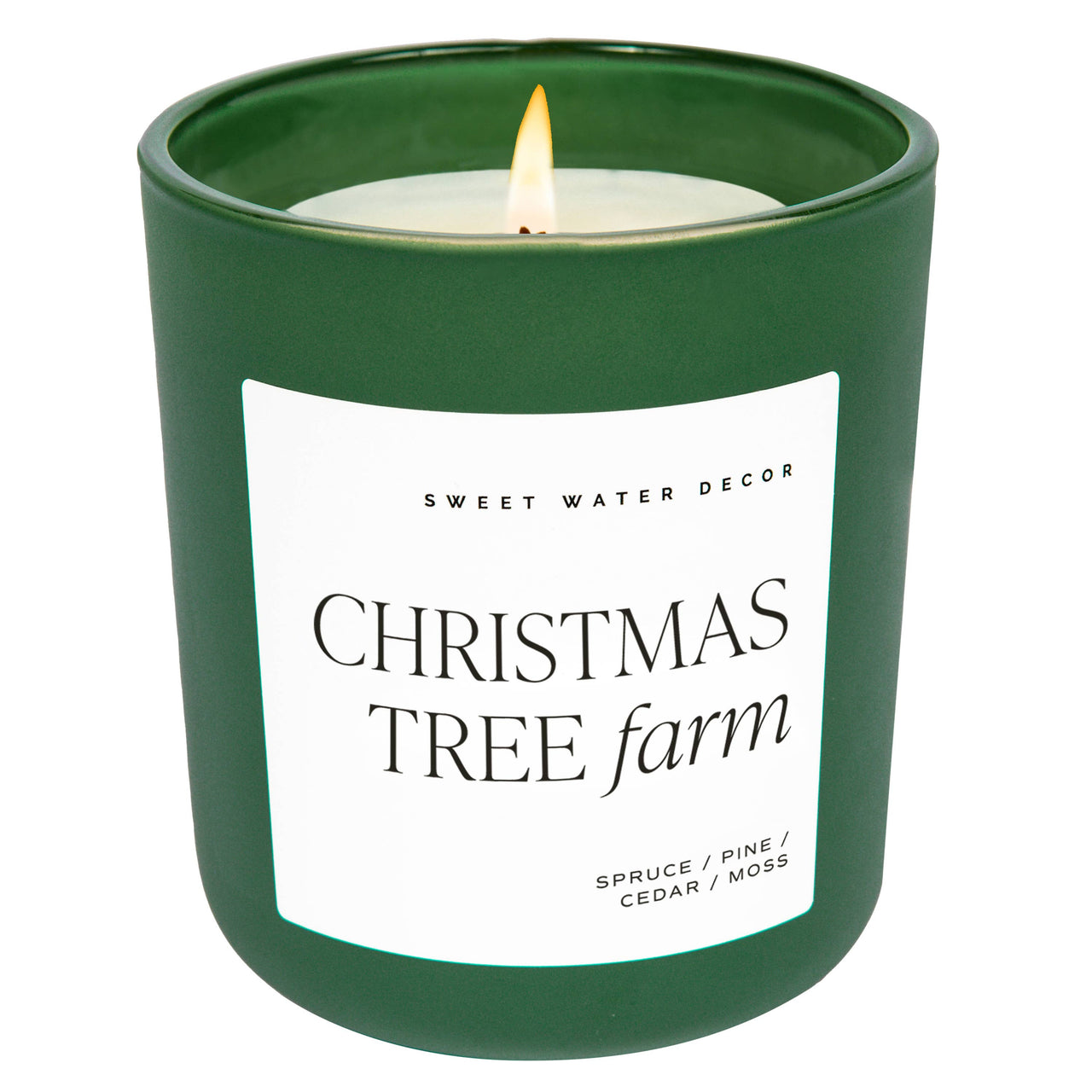 Christmas Tree Farm 15 oz Soy Candle - Matte Jar